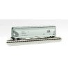 ACF 4-Bay Center-Flow Covered Hopper - Ready to Run -- CSX Transportation 256436, N Bachmann Industries 17557