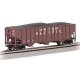Bethlehem Steel 3-Bay 100-Ton Open Hopper - Ready to Run - Silver Series(R) -- Union Pacific 36255 (Boxcar Red, white), HO Bachm