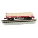 Old-Time Wood Gondola - Ready to Run -- Baltimore & Ohio 1324 (red), N, Bachmann Industries 15452
