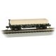 Old-Time Wood Gondola - Ready to Run -- Virginia & Truckee 105 (green), N Bachmann Industries 15453