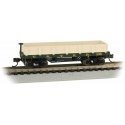 Old-Time Wood Gondola - Ready to Run -- Virginia & Truckee 105 (green), N, Bachmann Industries 15453