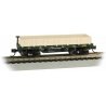 Old-Time Wood Gondola - Ready to Run -- Virginia & Truckee 105 (green), N Bachmann Industries 15453