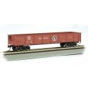 40′ Gondola - Ready to Run - Silver Series(R) -- Great Northern 75733 (Boxcar Red, Rocky Silhouette Logo), HO, Bachmann Indust
