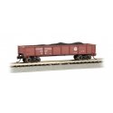 40′ Steel Gondola with Load - Ready to Run -- Pennsylvania Railroad 390252 (Tuscan, Circle Keystone), N, Bachmann Industries 1