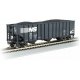 Bethlehem Steel 3-Bay 100-Ton Open Hopper - Ready to Run - Silver Series(R) -- Norfolk Southern 145275 (black, white), HO Bachma