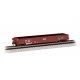 52′6′ Drop-End Gondola - Ready to Run -- St. Louis-San Francisco 61678 (Boxcar Red, black Frisco Coonskin Logo), N Bachmann 