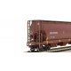 Canadian Cylindrical 4-Bay Grain Hopper - Ready to Run - Silver Series(R) -- Canadian National 377375 (Boxcar Red, CN Noodle), H