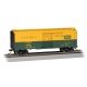 Pullman-Standard PS-1 40′ Steel Boxcar - Ready to Run - Silver Series(R) -- Chicago, St. Paul, Minneapolis & Omaha 1672 (yello