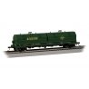 55′ Coil Car with Angled Hoods and Load - Ready to Run -- Reading 99143 (green, yellow), HO Bachmann Industries 71427