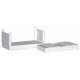 20′ Stackable Flat Container 2-Pack -- Undecorated, HO Herpa Models 5460