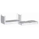 20′ Stackable Flat Container 2-Pack -- Undecorated, HO, Herpa Models 5460