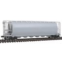 ACF 6-Bay Cylindrical Hopper - Ready-to-Run -- Undecorated, HO Atlas Model Railroad Co. 20001883