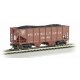 USRA 55-Ton Outside-Braced Hopper with Load - Ready to Run - Silver Series(R) -- Pennsylvania Railroad 150703 (Tuscan, Shadow Ke