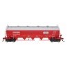 Procor Pressure-Flow Hopper - Ready to Run -- Procor/Halliburton (gray, red), HO Intermountain Railway Company 48903