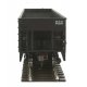 Offset Hopper - Ready to Run -- Reading (black, red Large Lettering, Anthracite Logo), HO WalthersTrainline 1422