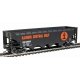 Offset Hopper - Ready to Run -- Illinois Central (orange, black, white Large Logo), HO WalthersTrainline 1426