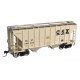 37′ 2980 Cubic-Foot 2-Bay Covered Hopper - Ready to Run -- CSX 242034, HO WalthersMainline 7979