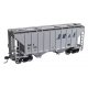 37′ 2980 Cubic-Foot 2-Bay Covered Hopper - Ready to Run -- Dakota, Minnesota & Eastern 29135, HO WalthersMainline 7983