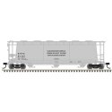 ACF 3-Bay Cylindrical Hopper - Ready to Run -- Saskatchewan Minerals 60328 (gray, black), HO Atlas Model Railroad Co. 20007181