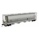 59′ Cylindrical Hopper - Ready to Run -- Canadian National International Service CNIS 376070 (round hatches), HO, WalthersMain