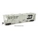 50′ Pullman-Standard PS-2 2893 3-Bay Covered Hopper - Ready to Run -- Burlington Northern 435114, HO WalthersMainline 7044