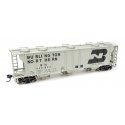 50′ Pullman-Standard PS-2 2893 3-Bay Covered Hopper - Ready to Run -- Burlington Northern 435001, HO, WalthersMainline 7041