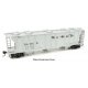 50′ Pullman-Standard PS-2 2893 3-Bay Covered Hopper - Ready to Run -- Denver & Rio Grande Western(TM) 18216, HO WalthersMainli