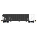 100-Ton 3-Bay Open Hopper - Ready to Run - Executive Line -- Western Pacific 70007 (black, white end), HO Bowser Manufacturing C