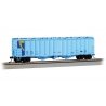 GATX 4180 Airslide Covered Hopper - Ready to Run -- GATX 57231 (2-Tone Blue, yellow), HO Bachmann Industries 70622
