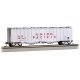 GATX 4180 Airslide Covered Hopper - Ready to Run -- Union Pacific 20343 (silver, red), HO Bachmann Industries 70619