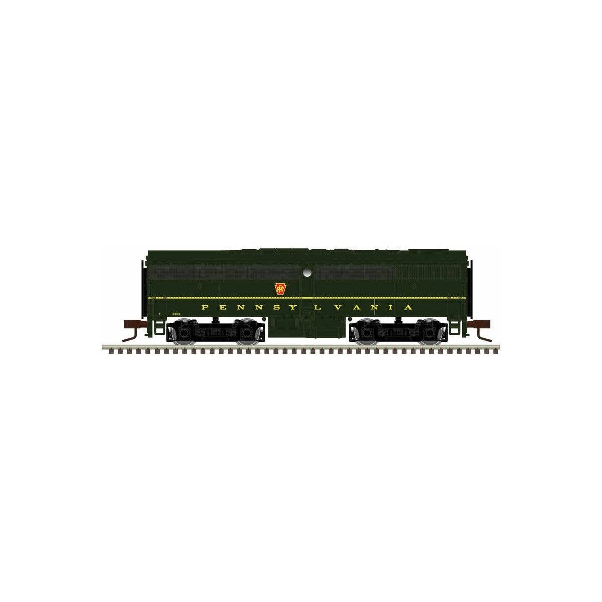 Alco FB1 - LokSound and DCC - Master(TM) Gold -- Pennsylvania Railroad 9603B (Single Stripe, Brunswick Green), N Atlas Model Rai