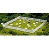 Animals -- Sheep (12 white, 1 black), HO Atlas Model Railroad Co. 779