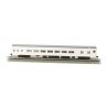 85′ Smooth-Side Coach w/Lights - Ready to Run -- Painted, Unlettered (aluminum), HO Bachmann Industries 14208