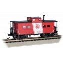 Northeast-Style Steel Cupola Caboose - Ready to Run - Silver Series(R) -- Central Railroad of New Jersey 91529, HO, Bachmann Ind