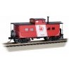 Northeast-Style Steel Cupola Caboose - Ready to Run - Silver Series(R) -- Central Railroad of New Jersey 91529, HO Bachmann Indu