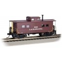 Northeast-Style Steel Cupola Caboose - Ready to Run - Silver Series(R) -- Delaware, Lackawanna & Western, HO, Bachmann Industrie
