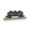 3-Dome Tank Car - Ready to Run -- Philadelphia Quartz Co. (black), N Bachmann Industries 17151