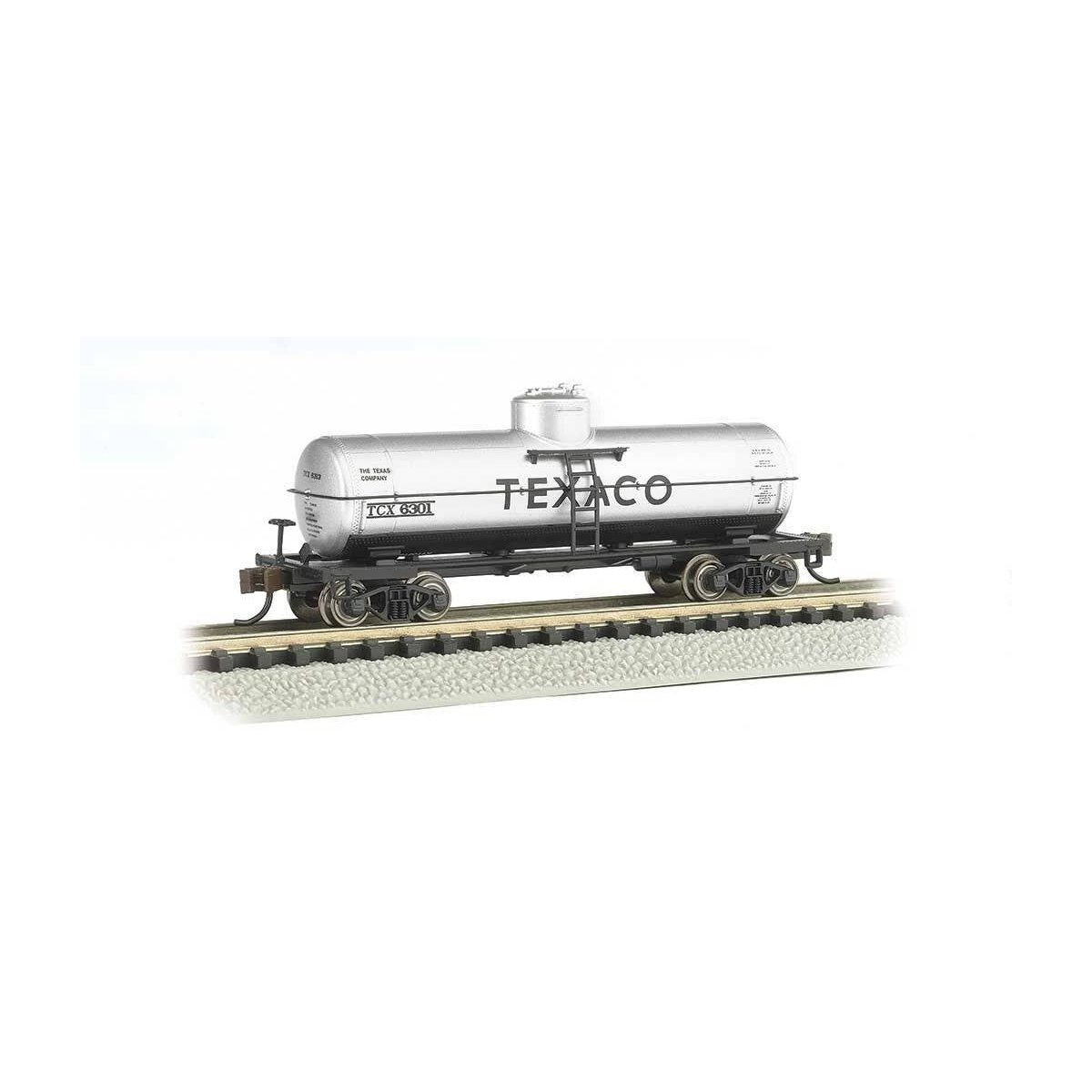 ACF 36` 6` 10,000-Gallon Tank Car - Ready to Run - Silver Series(R) -- Texaco 6301, N, Bachmann Industries 17865