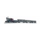 White Pass & Yukon -- 2-6-0 Loco, Wood Combine, Wood Coach 56 x 38′ Track Oval, Power Pack, On30 Bachmann Industries 25024