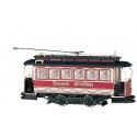 Closed Streetcar - Standard DC - Spectrum(R) -- Christmas (`Seasons Greetings`), On30, Bachmann Industries 25127