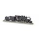 Baldwin 2-8-0 Consolidation - Sound and DCC -- Western Pacific 35 (black, silver), N Bachmann Industries 51351