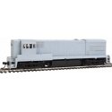 GE U30B High Nose - Standard DC - Master(R) Silver -- Undecorated, HO, Atlas Model Railroad Co. 10000436