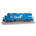 EMD GP40 - Standard DC -- Conrail 3078 (blue, white), HO, Bachmann Industries 63516