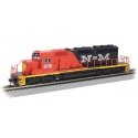 EMD SD40-2 - Standard DC -- Nacionales de Mexico 8791, HO, Bachmann Industries 67028