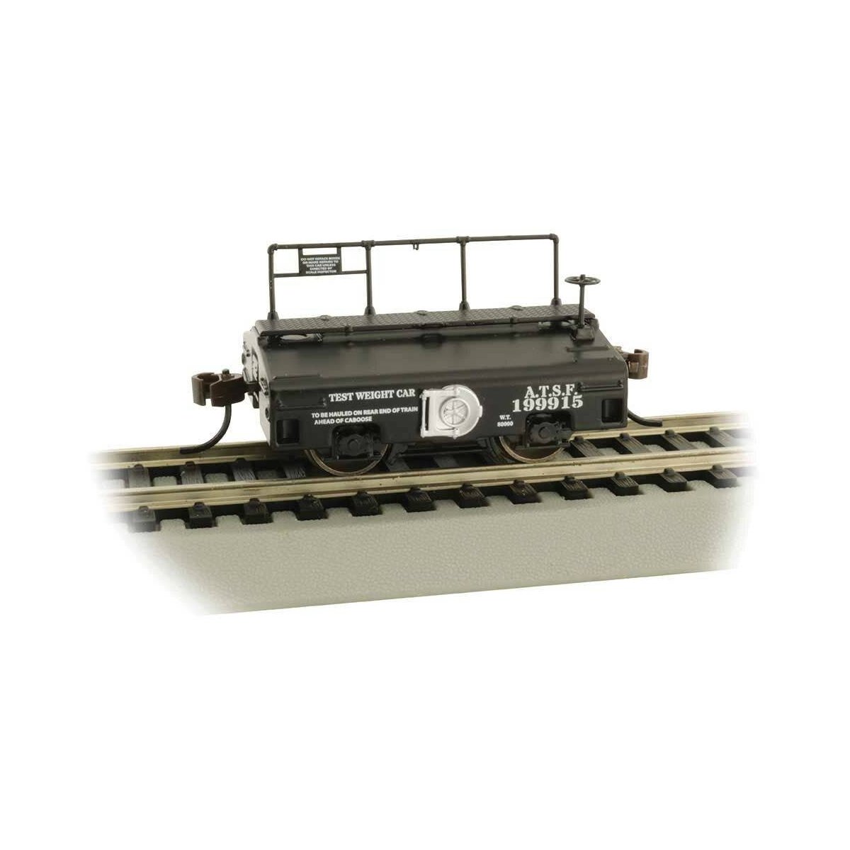 Scale Test Weight Car - Ready to Run -- Atchison, Topeka & Santa Fe 199915, HO Bachmann Industries 74406