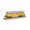 1860 - 1880 Wood Combine - Ready to Run - Silver Series(R) -- Painted, Unlettered (yellow), HO Bachmann Industries 13503