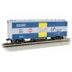 Track Cleaning 40′ Boxcar w/Removable Dry Pad - Ready-to-Run -- Missouri Pacific, HO Bachmann Industries 16318