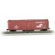 Track Cleaning 50′ Plug-Door Boxcar - Ready to Run -- Conrail 229657 (Boxcar Red), N Bachmann Industries 16369