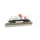 ACF 36′ 6′ 10,000-Gallon Tank Car - Ready to Run - Silver Series(R) -- Clark Oil Refinery GATX, N Bachmann Industries 17857