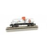 ACF 36′ 6′ 10,000-Gallon Tank Car - Ready to Run - Silver Series(R) -- Clark Oil Refinery GATX, N Bachmann Industries 17857